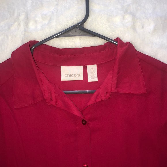 Chico’s button down - Picture 2 of 2
